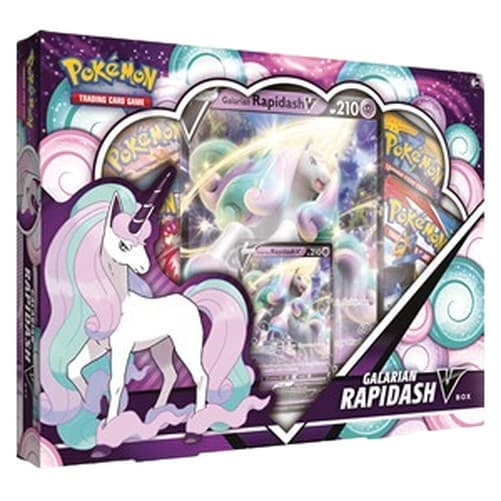 Pokemon Galarian Rapidash V Box German