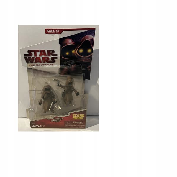 G293 HASBRO STAR WARS THE CLONE WARS JAWA x 2