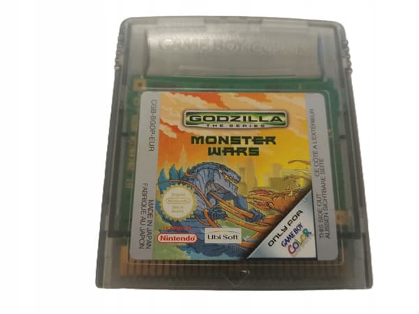 GODZILLA MONSTER WARS GAME BOY COLOUR ENG