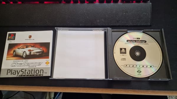PORSCHE CHALLENGE PlayStation (PSX) game – Complete!! In good condition!!