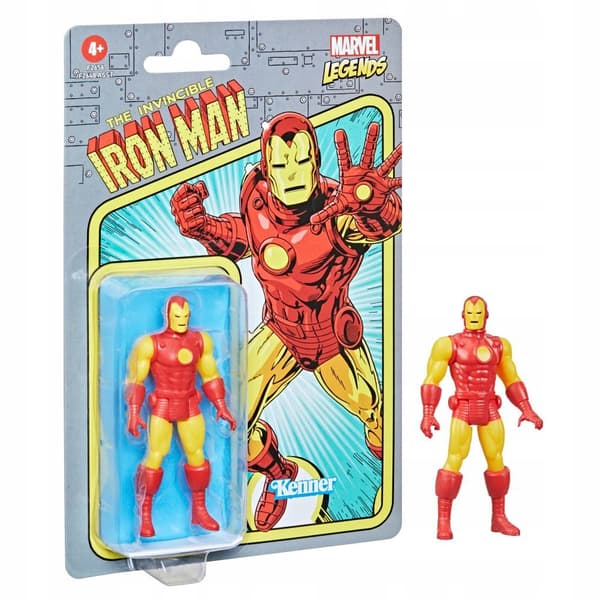 MARVEL LEGENDS Iron Man 10cm Retro Figure F2656
