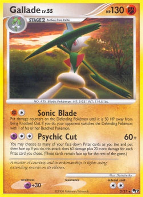 Pokemon Gallade Lv.55