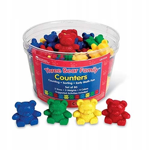 Learning Resources: The Original Three Bears Family Basic Four-Colour Counter