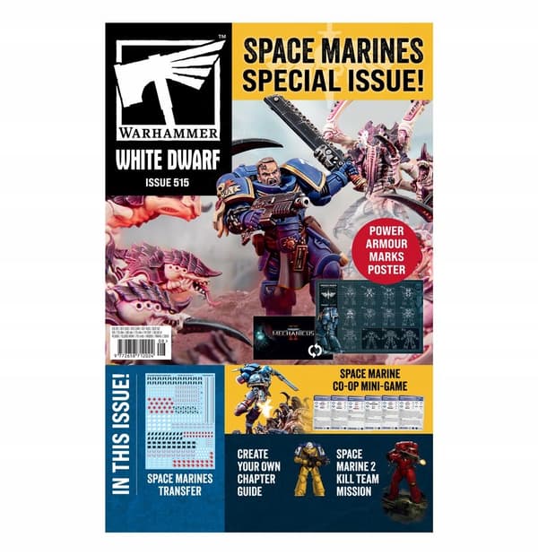 White Dwarf 515 / 2025 (ENGLISH) (SPACE MARINES SPECIAL ISSUE)