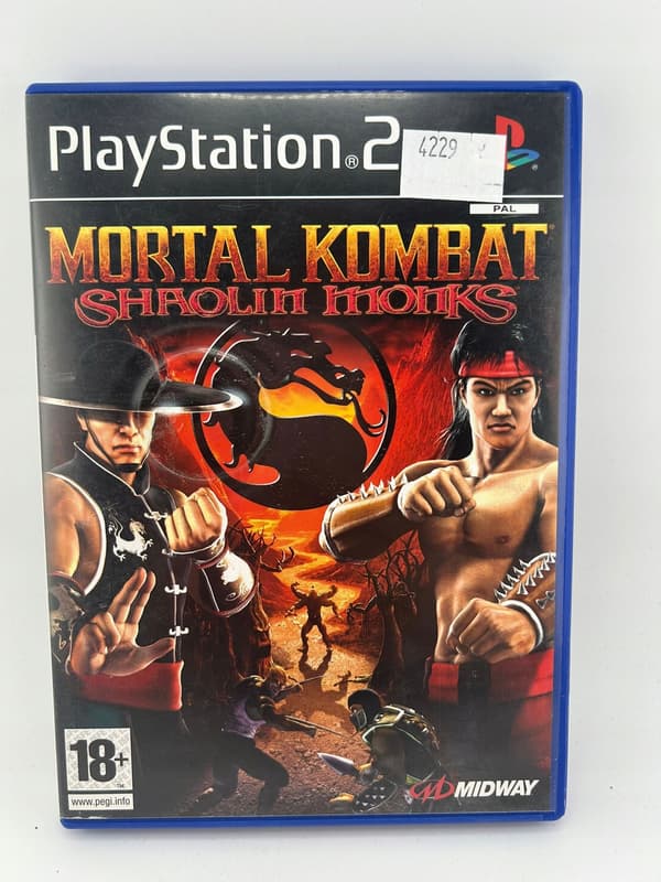 Mortal Kombat Shaolin Monks 3XA PS2 PlayStation 2 (PS2) boxed