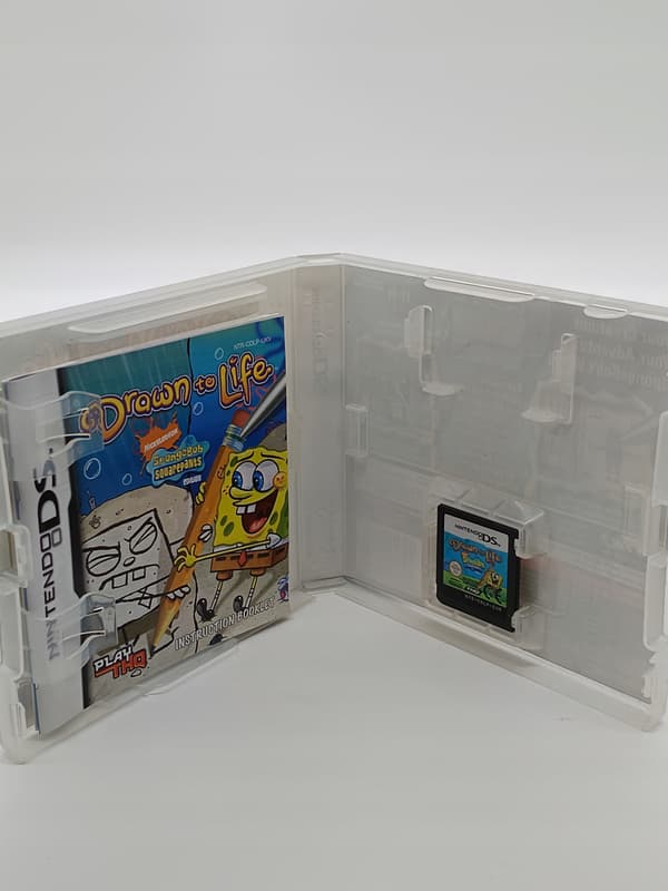 DRAWN TO LIFE SPONGEBOB Nintendo DS (boxed)