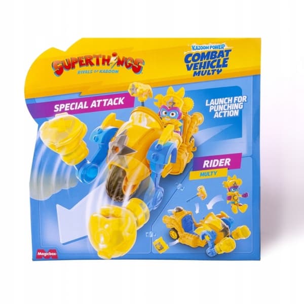 SuperThings Kazoom Power Combat Vehicle Multy Magicbox Toy