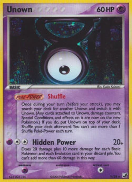 Pokemon Unown [V]