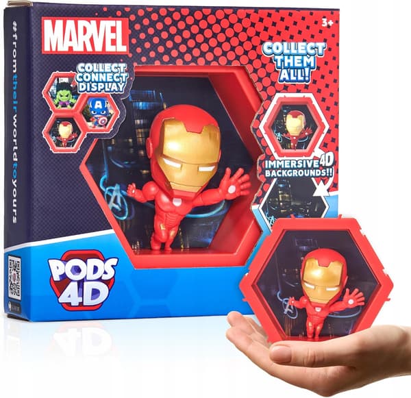 Marvel Iron Man WOW! 4D PODS