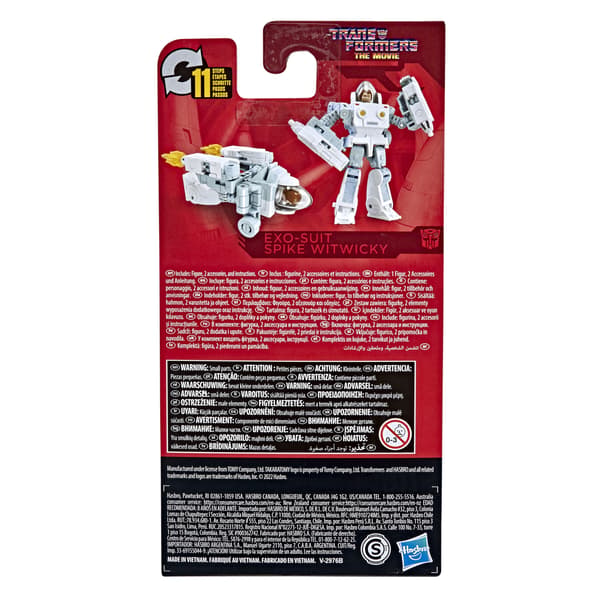 TRANSFORMERS Gen Studio Series Exo-Suit Spike Witwicky Figure F3142
