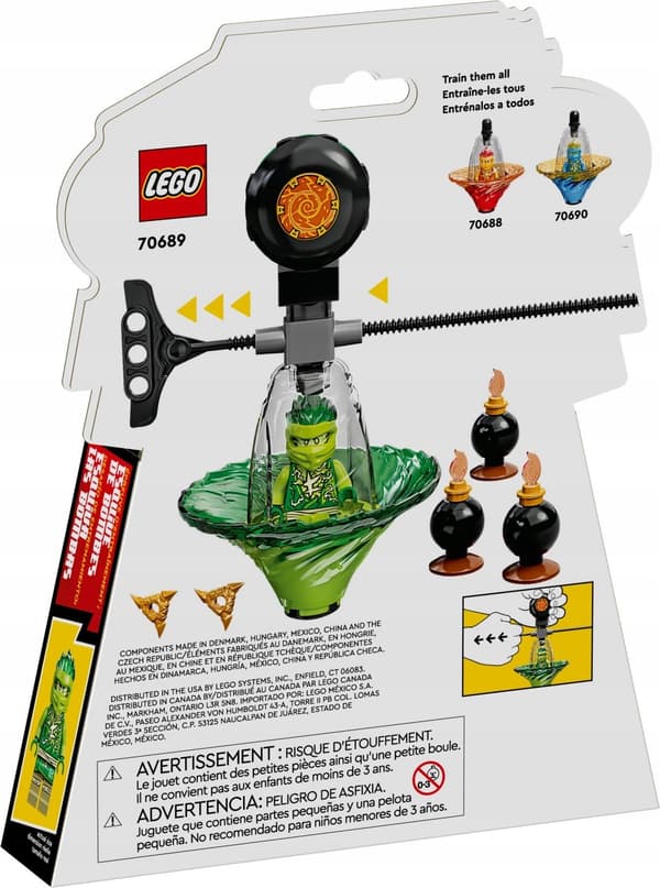LEGO Ninjago 70689 Lloyd’s Spinjitzu Warrior Training