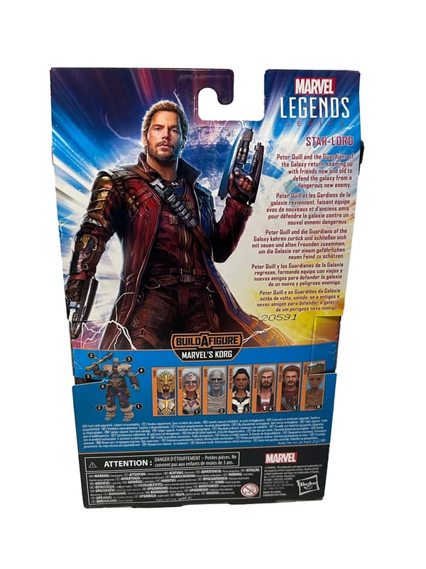 282 HASBRO MARVEL LEGENDS THOR: LOVE AND THUNDER – STAR-LORD