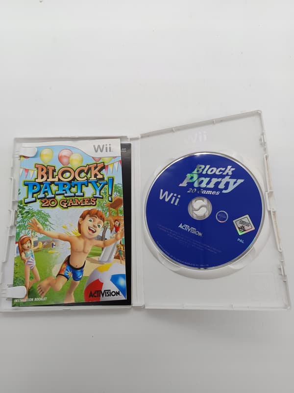 Block Party! 20 Nintendo Wii Games (boxed)