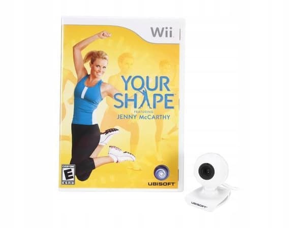 Your Shape Featuring Jenny McCarthy with Motion Tracking Camera – Wii Game