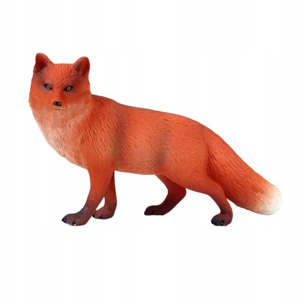 1 PC. DESK ORNAMENT – RED FOX FIGURINE – MODEL SIMULATION