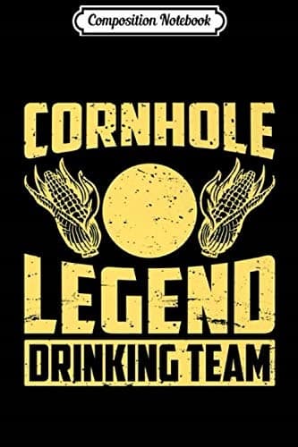 Composition Notebook: St Patrick’s Day Cornhole Drinking Team – Funny Irish
