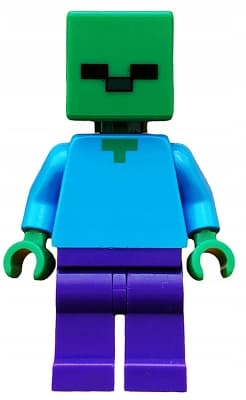 LEGO MINECRAFT Steve Zombie Pig Sword Bricks