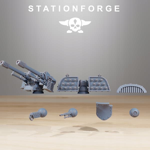 Scavenger Defender Mk2 – Station Forge – 3D printing