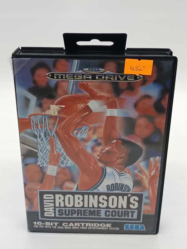 David Robinson's Supreme Court – Sega Megadrive, boxed