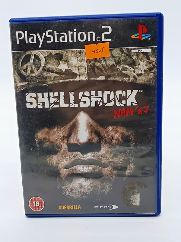 SHELLSHOCK NAM' 67 game for Sony PlayStation 2 (PS2)