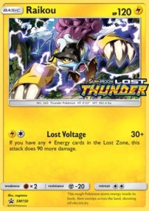 Pokemon TCG Raikou