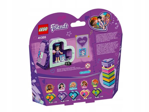 LEGO 41355 FRIENDS – EMMA’S HEART-SHAPED BOX