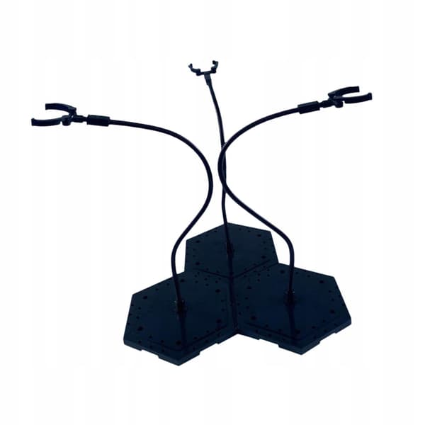 Action Figure Display Stand Decoration – Easy to Install – Tabletop Centrepiece – Black