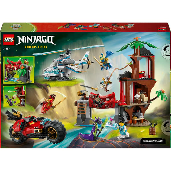 LEGO Ninjago 71857 Ninja Battle: Treehouse with Vehicles, Bricks