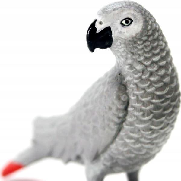 Safari Ltd – Greater Grey Parrot figurine 100201