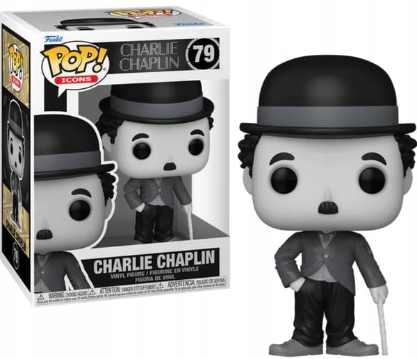 FUNKO POP ICONS CHARLIE CHAPLIN
