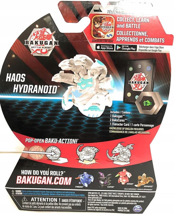 BAKUGAN Haos Hydranoid BAKUGAN BATTLE SET ACCESSORIES CHILDREN’S GIFT