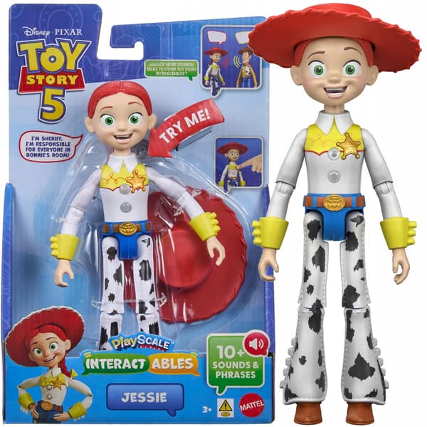 JESSIE DISNEY TOY STORY 5 INTERACTIVE FIGURE – INTERACTABLES – 22 CM EN