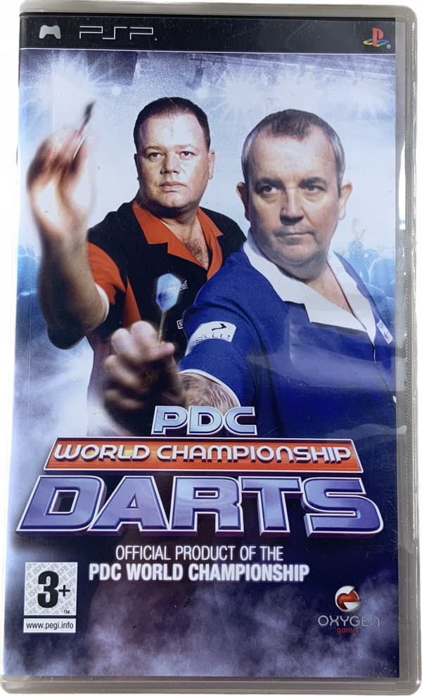 PDC DARTS album – very good+ condition, complete PSP set