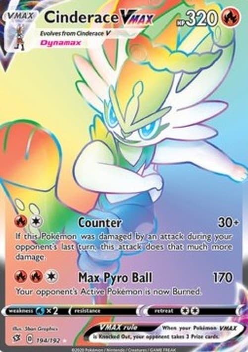 Pokemon Cinderace VMAX