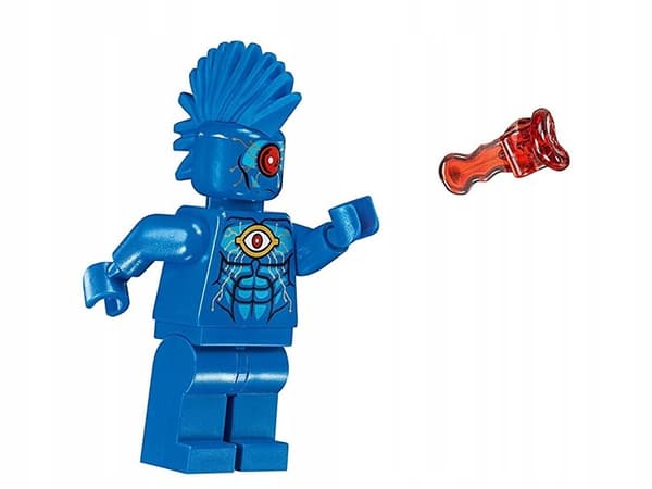 Lego minifigure @@@ OMAC + WEAPON @@@ from set 76111