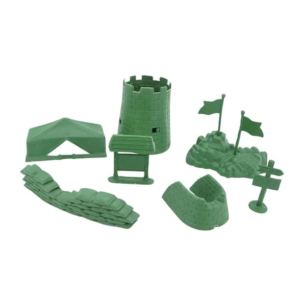 9-piece set: Sand Table Model – Realistic Simulation of a Miniature Battle (2 pieces)