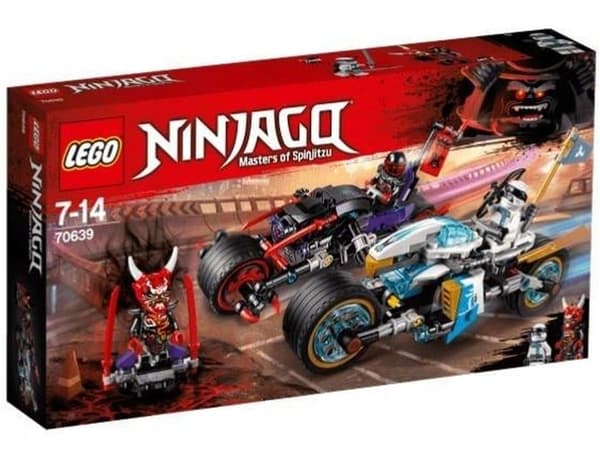 Lego 70639 @@@ ZANE + WEAPONS @@@ minifigure from the set!