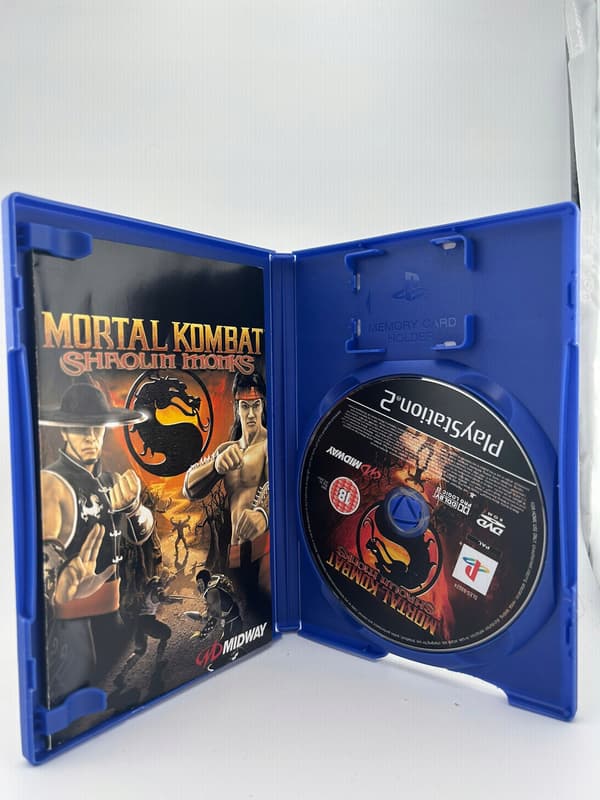 Mortal Kombat Shaolin Monks 3XA PS2 PlayStation 2 (PS2) boxed
