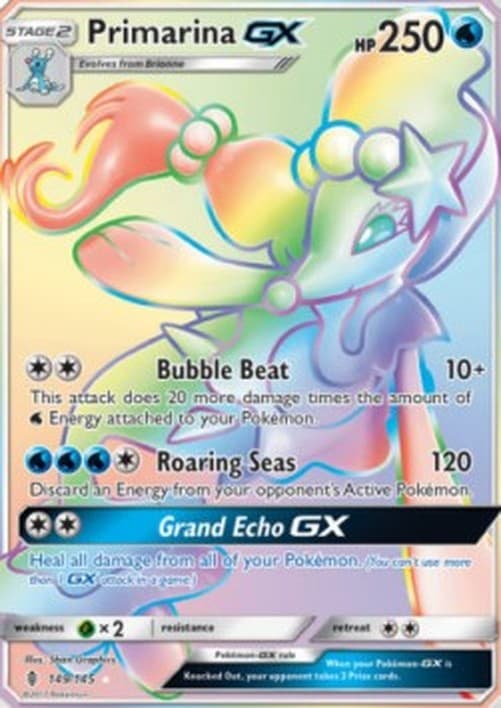 Pokemon Primarina GX