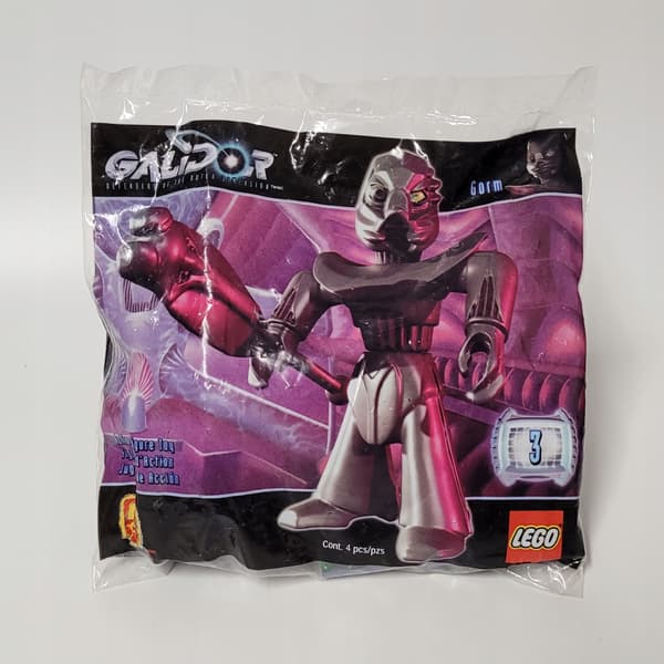 Lego Galidor McDonald’s 4043 Gorm Happy Meal polybag MISB 2002