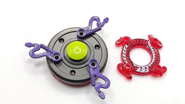 Lego Ninjago Spinner: Fangdam Spinner + extras