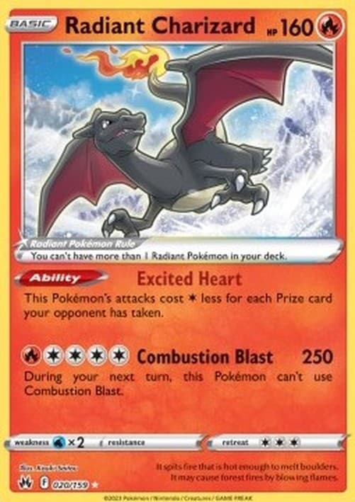 Pokemon Radiant Charizard