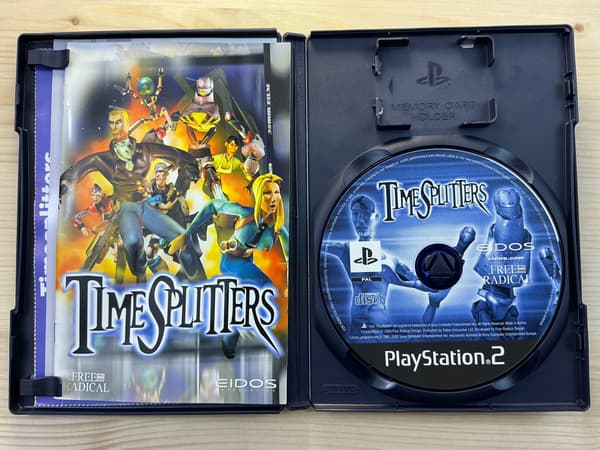 TIME SPLITTERS 1 – Disc 1, very good condition, complete PS2 set