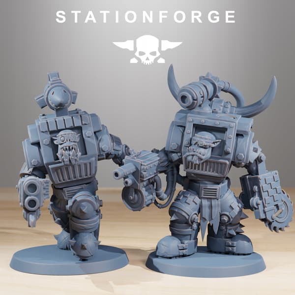 Orkaz Steelbrutes – Station Forge – 3D Printing