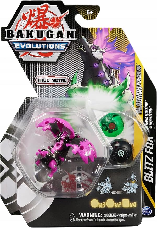 BAKUGAN EVOLUTIONS POWER UP SET – FIGURINE, CARDS, MISCELLANEOUS – SET FOR CHILDREN