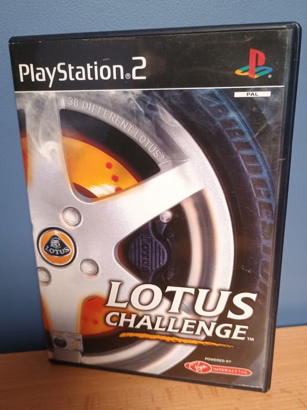 LOTUS CHALLENGE game for Sony PlayStation 2 (PS2), English version, complete set