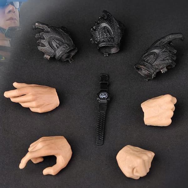 1:6 scale figurine with accessories – army soldier doll