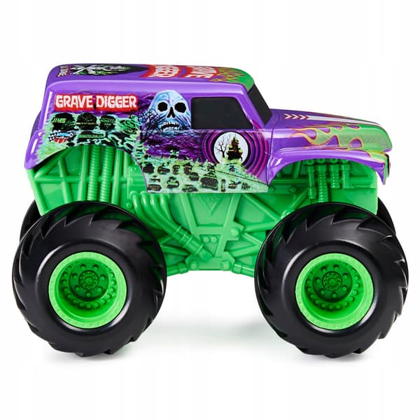 MONSTER JAM GRAVE DIGGER VEHICLE WITH SPIN RIPPERS DRIVE SYSTEM