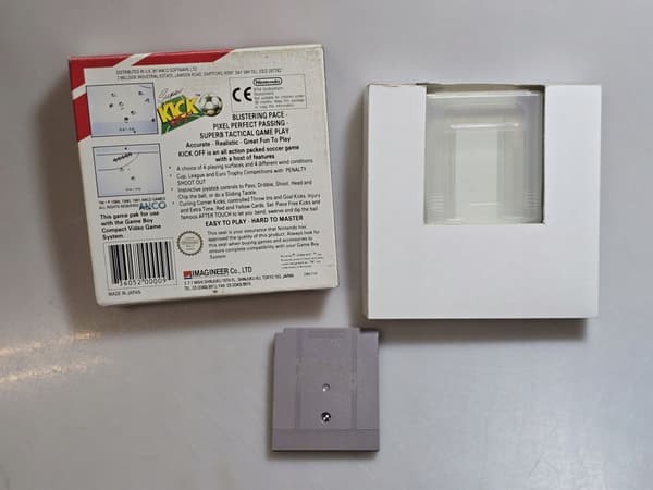 SUPER KICK OFF BOX KPL GAME BOY