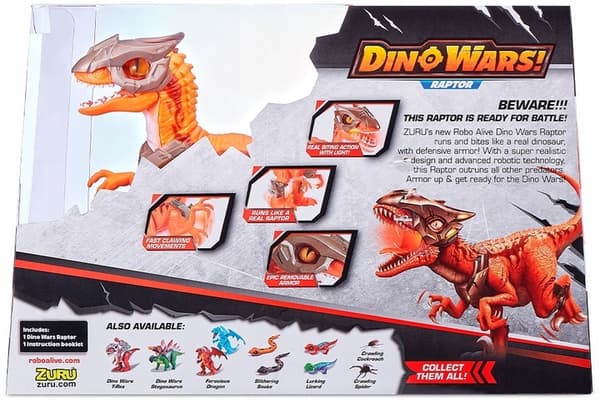 ZURU Robo Alive Dino Raptor 7133 Dinosaur